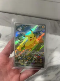 Pokemon Pikachu TCG Paldea Adventure Chest SVP 088 Black Star Promo - Image 1