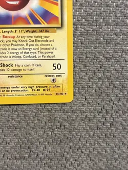 Pokemon TCG Base Set Electrode 21/102 Unlimited Regular Rare, LP Condition - Image 2