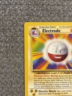 Pokemon TCG Base Set Electrode 21/102 Unlimited Regular Rare, LP Condition - Image 4