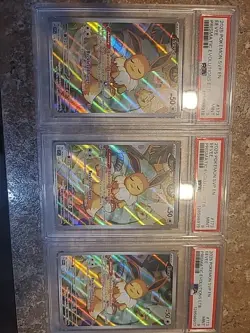 Pokemon Eevee TCG Prismatic Evolutions ETB Promo SVP-173 PSA 9 - Image 1