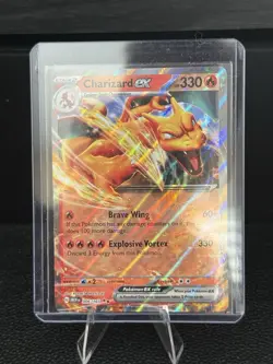 Charizard ex 006/165 Sv: Scarlet & Violet 151 Holo Pokemon TCG NM - Image 1