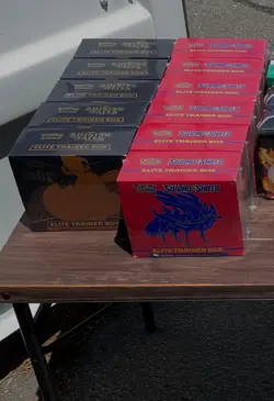 Pokemon TCG Shining Fates, Darkness Ablaze, Vivid Voltage ETB Lot For Sale+ More - Image 2