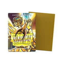 Dragon Shield Gold Matte Card Sleeves Japanese Size 60ct - Image 2