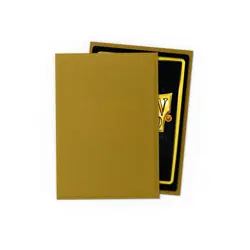 Dragon Shield Gold Matte Card Sleeves Japanese Size 60ct - Image 3
