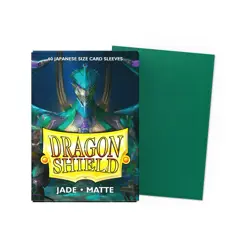 Dragon Shield Jade Matte Premium Card Sleeves Japanese Size 60ct - Image 2
