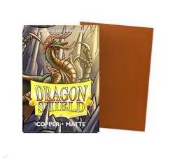 Dragon Shield Copper Matte Premium Card Sleeves Japanese Size 60ct - Image 2