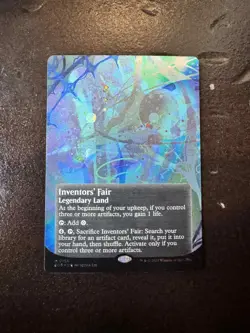 Inventors' Fair (0156) Edge of Eternities: Stellar Sights Borderless Galaxy Foil - Image 1