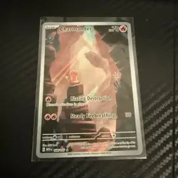 Pokemon Charmander 168/165 Scarlet & Violet 151 Illustration Rare Holo Card - Image 1