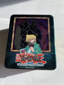 YU--GI-OH 2003 JOEY GEARFIELD THE IRON KNIGHT COLLECTOR TIN NO TCG CARD TIN ONLY 53334305006 - Image 3