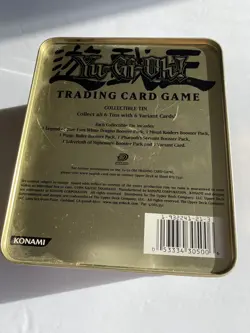 YU--GI-OH 2003 JOEY GEARFIELD THE IRON KNIGHT COLLECTOR TIN NO TCG CARD TIN ONLY 53334305006 - Image 4