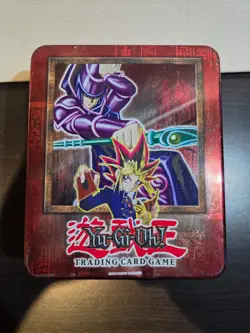 Yu-Gi-Oh! Vintage Dark Magician Yugi Metal Tin - (Empty Tin Only - No Cards) - Image 1