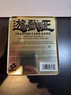 Yu-Gi-Oh! Vintage Dark Magician Yugi Metal Tin - (Empty Tin Only - No Cards) - Image 4