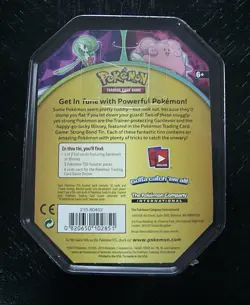 Pokemon Gardevoir Collector Tin Holographic Fairy Card Factory SEALED UNOPENED - Image 2