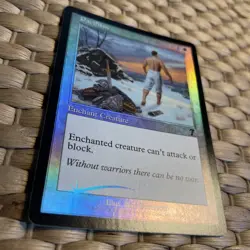 7th Edition Pacifism FOIL Magic The Gathering MTG 2001 29 EX/NM Seventh - Image 2