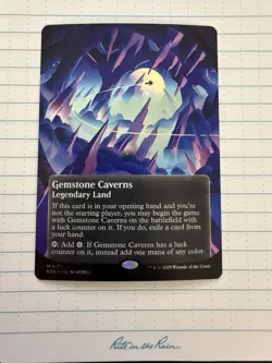Gemstone Caverns (0151) (Borderless) (Galaxy Foil) Edge of Eternities:... - Image 4