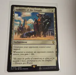 MTG Authority of the Consuls [FINAL FANTASY Commander] Near Mint Magic - Image 1