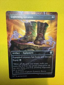 Lightning Greaves (Borderless) Commander: the Lost Caverns of Ixalan Regular - Image 1