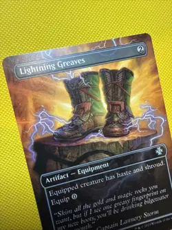 Lightning Greaves (Borderless) Commander: the Lost Caverns of Ixalan Regular - Image 2