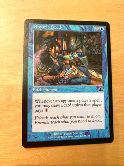 MTG Rhystic Study Prophecy EXC No.2 - Image 1