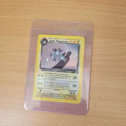Dark Magneton 11/82 Team Rocket Holo Rare Pokemon Card WOTC NM - Image 4