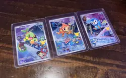 Pokemon First Partner Illustration Rare Turtwig Chimchar Piplup 30th Anniversary - Image 2