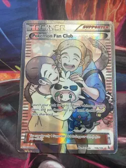 Pokemon Fan Club - 106/106 - Full Art Ultra Rare HP, English Pokemon FlashFire - Image 1