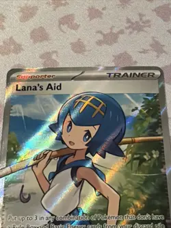 Pokemon TCG Lana's Aid 207/167 SV06: Twilight Masquerade Holo Ultra Rare - Image 2