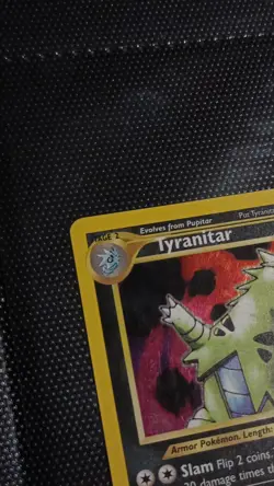 Pokemon Tyranitar Holo Rare Unlimited 12/75 Neo Discovery 100 HP Stage 2 English - Image 4