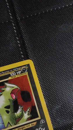 Pokemon Tyranitar Holo Rare Unlimited 12/75 Neo Discovery 100 HP Stage 2 English - Image 5