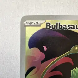 Pokemon Bulbasaur 133/132 Me01: Mega Evolution Stamp Illustration Rare Holo - Image 5