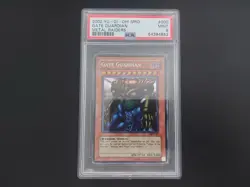 Yugioh - Gate Guardian MRD-000 Secret Rare 2002 Metal Raiders PSA 9 - Image 1