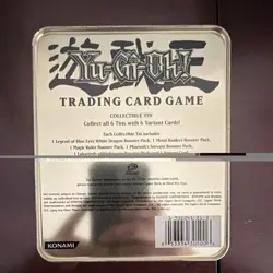 Konami Yu-Gi-Oh! Dark Magician Yugi Collectible Tin Vintage 2003 EMPTY - Image 2