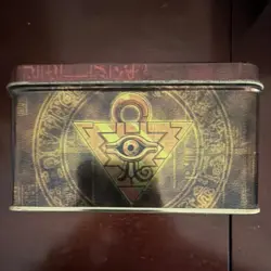 Konami Yu-Gi-Oh! Dark Magician Yugi Collectible Tin Vintage 2003 EMPTY - Image 3