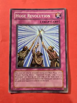 2003 Yu-Gi-Oh! Magician's Force Unlimited #MFC041 Huge Revolution, C, NF, cd3 - Image 1