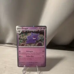 Gengar Cosmos Holo Pokemon TCG Card 094/165 130 HP Poltergeist Hollow Dive - Image 1