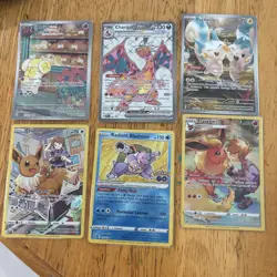 Pokemon Card Lot – Charizard ex, Radiant Blastoise, Eevee & More! 🔥 - Image 1