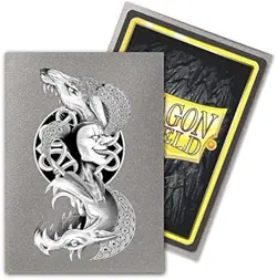 Dragon Shield Loki Silver Matte Art Card Sleeves Standard 100ct - Image 2