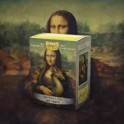 Dragon Shield Mona Lisa Art Matte Card Sleeves Standard 100ct by Da Vinci - Image 1