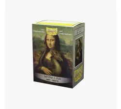 Dragon Shield Mona Lisa Art Matte Card Sleeves Standard 100ct by Da Vinci - Image 2