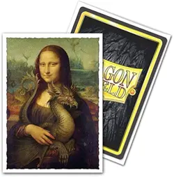 Dragon Shield Mona Lisa Art Matte Card Sleeves Standard 100ct by Da Vinci - Image 3