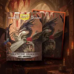 Dragon Shield Valentine Dragons Art Card Sleeves Standard 100ct - Image 1