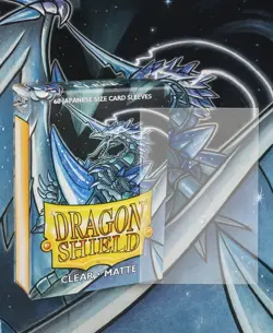 Dragon Shield Japanese Size Clear Matte Premium Card Sleeves 60ct - Image 1
