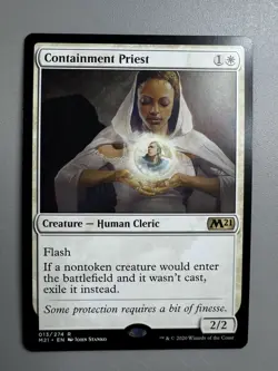 Containment Priest | Core Set 2021 | #13 | R | NM - Image 1
