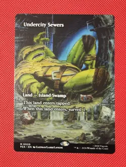 Undercity Sewers (Borderless) Teenage Mutant Ninja Turtles Magic Mtg Non-Foil - Image 1