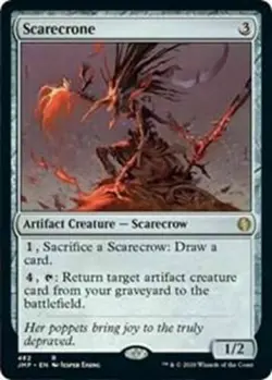 mtg magic scarecrone ENGLISH jumpstart epouvrombiere - Image 1