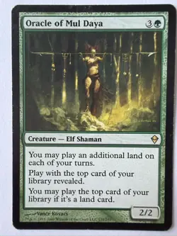 Oracle of Mul Daya - Zendikar - MTG Magic the Gathering - Image 1