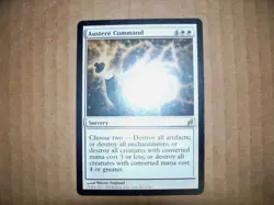 MTG Magic 4x Austere Command Lorwyn NM/LP (See Description) - Image 2