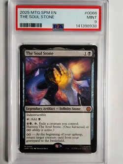 The Soul Stone (0066) Marvel's Spider-Man Regular PSA 9 - Image 1