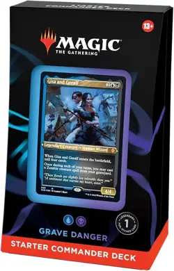 Magic the Gathering Starter Commander Deck - Grave Danger New - Image 1