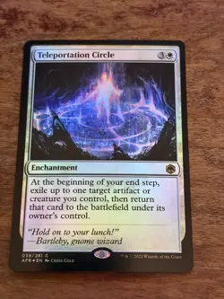 Teleportation Circle Adventures in the Forgotten Realms Foil - Image 1